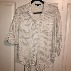 Velvet Heart Button Down Tencel Blouse